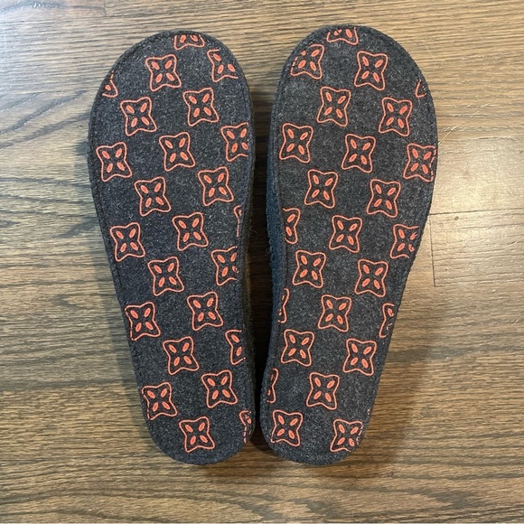 LE KAPMOZ Organic Merino Wool Warm Slip On House Slippers Breathable Clog - Picture 12 of 14